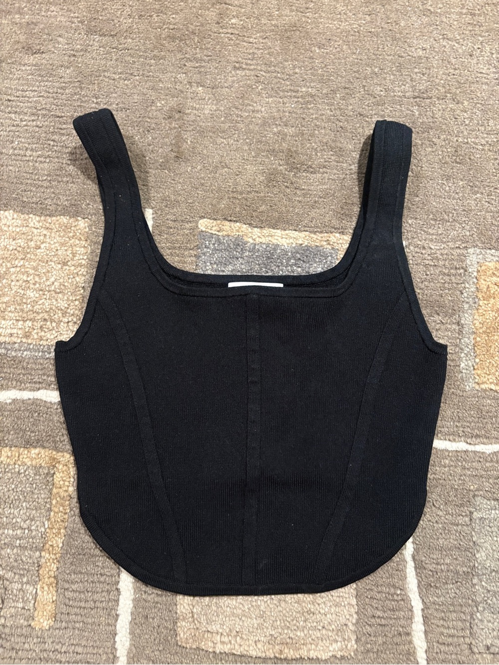 Babaton Ribbed Tank Top